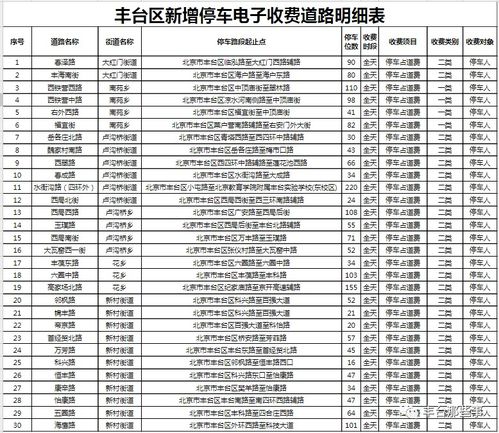 豐臺區30條道路啟用電子收費，科技賦能破解城市停車難題